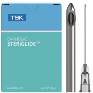 TSK STERiGLIDE Cannula 27G x 50mm (2″) SGC-27050-020